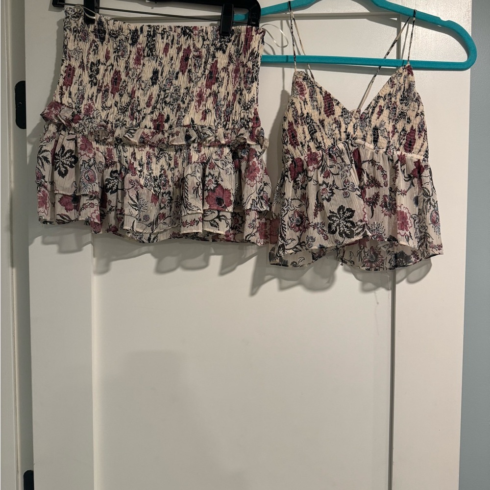 Floral Two-Piece Set
